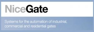 Image of the Nice Brand Logo for automatic gate automation systems